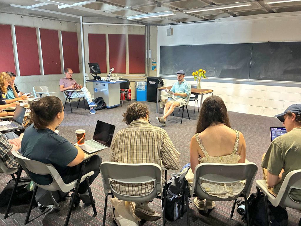 Luke Morgan (@lukemorganpoet) on Twitter photo Great to be guest poet for a group of visiting students from <a href="/CarletonCollege/">Carleton College</a> MN at <a href="/tcddublin/">Trinity College Dublin</a> yesterday. We read from "Blood Atlas" (<a href="/ArlenHouse/">Alan Hayes : Arlen House</a>) and discussed the poems. Great to be guest poet for a group of visiting students from <a href="/CarletonCollege/">Carleton College</a> MN at <a href="/tcddublin/">Trinity College Dublin</a> yesterday. We read from "Blood Atlas" (<a href="/ArlenHouse/">Alan Hayes : Arlen House</a>) and discussed the poems.