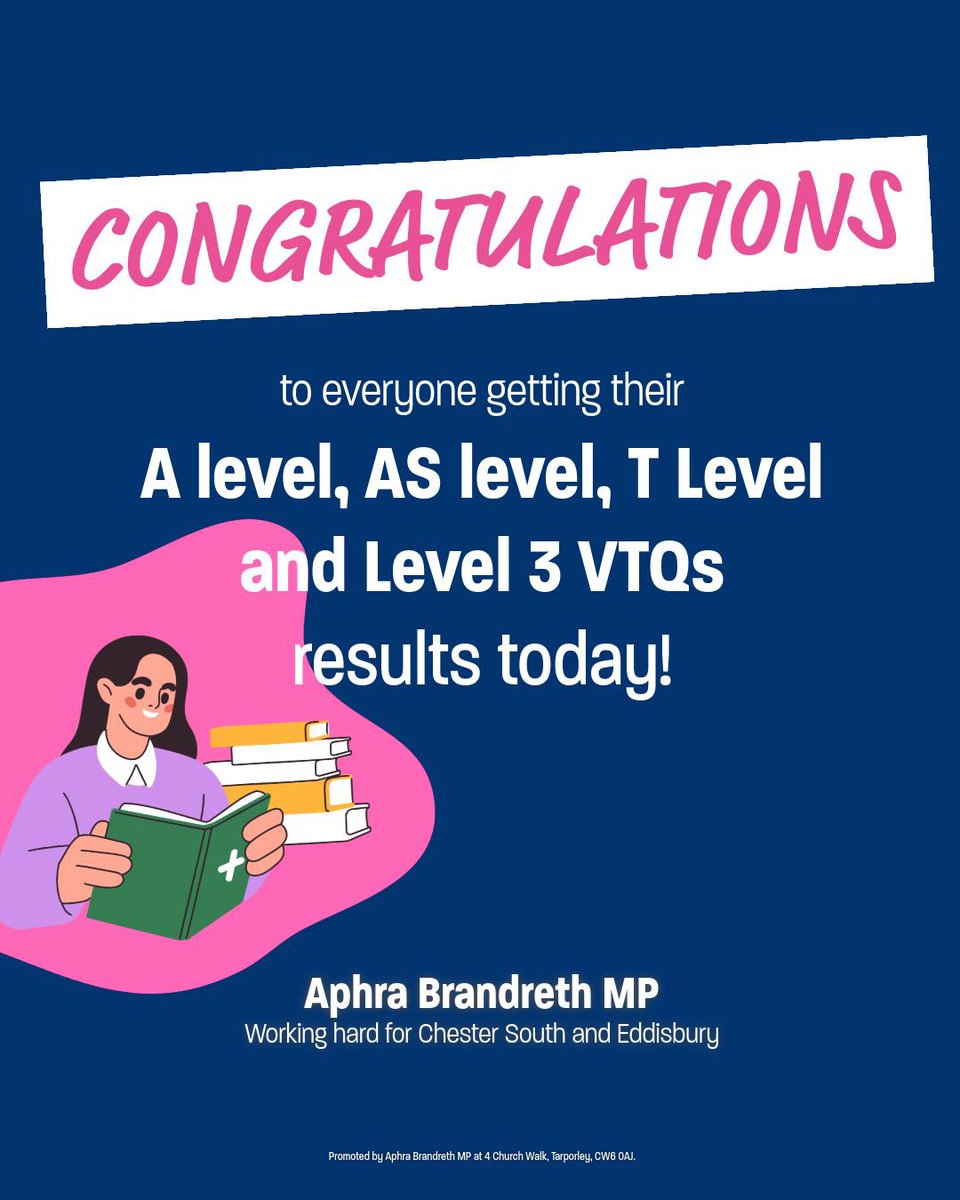 🎉 Congratulations to everyone getting results today – A levels, AS levels, T levels &amp; VTQs!

Didn’t get what you hoped for? Don’t panic – there are lots of options. More here: educationhub.blog.gov.uk/2025/08/result…