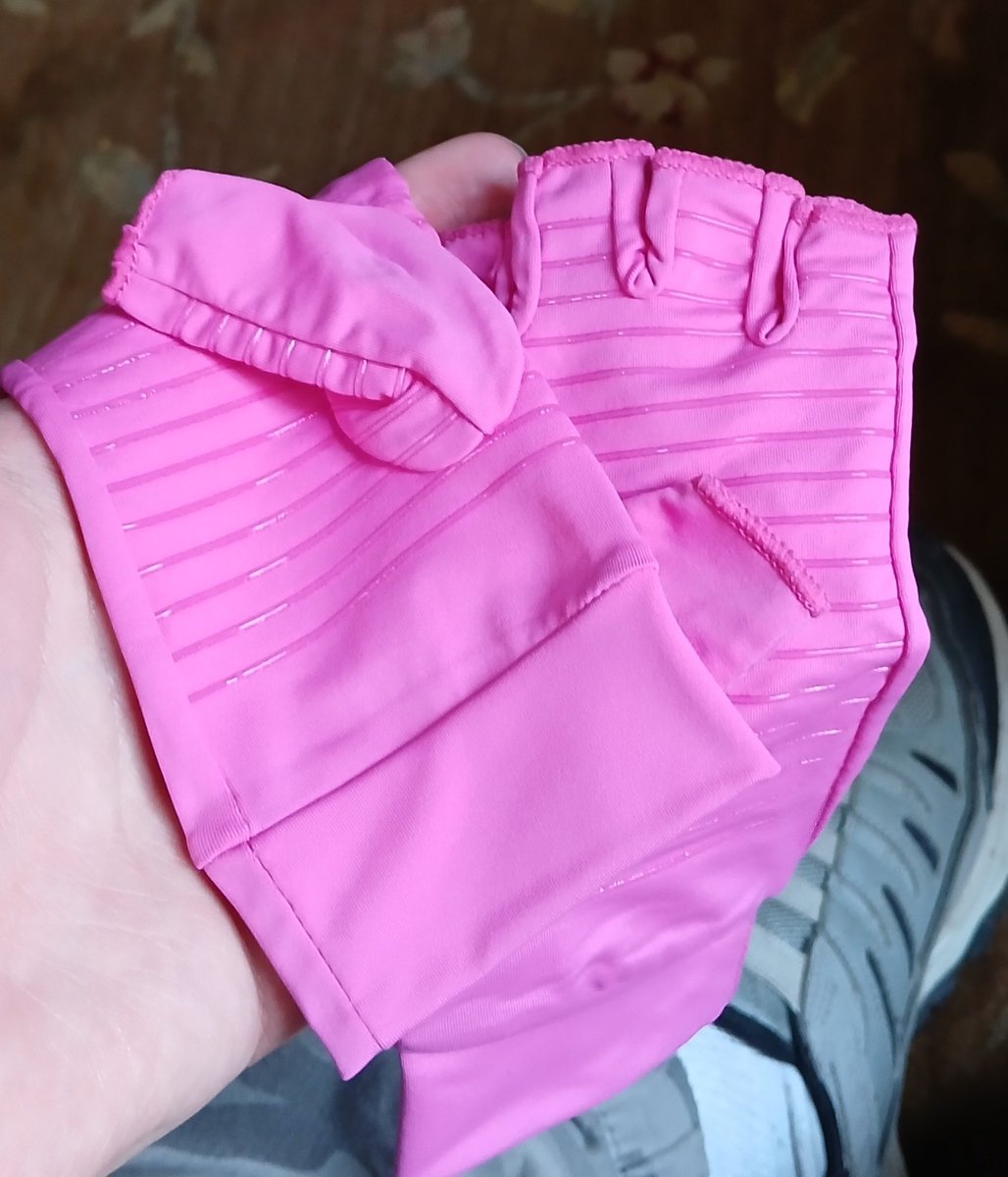 Got another package and instead of finding a CD I got small pink gloves?? Huh?? I got all my packages that were delivered today correctly so I have no clue what this was supposed to be.