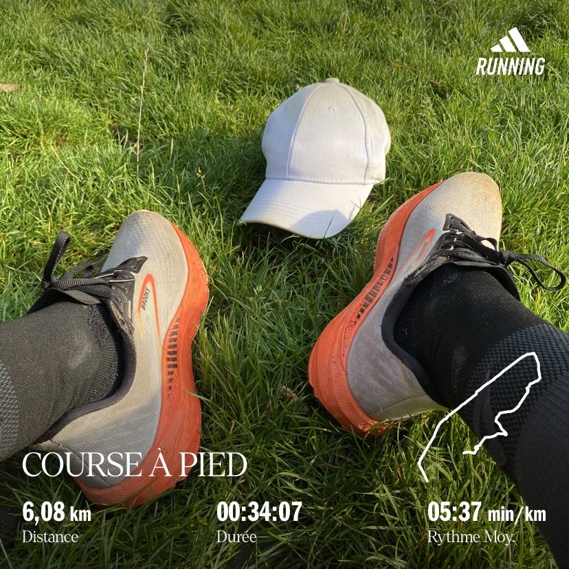 🏃🏽 Rien ne presse le 14 août, ou pas grand chose. In Run We Trust 🍀🖤 
#OldRunners