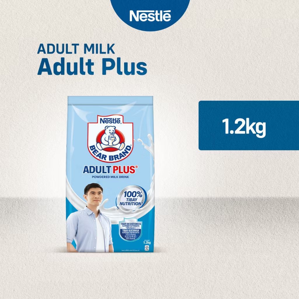 Check out Bear Brand Adult Plus Powdered Milk Drink 1.2kg for ₱600. Get it on Shopee now! s.shopee.ph/9AEQXMV2sY?sha… 
#shopeefinds #shopeeph