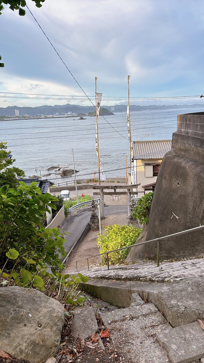 海と共に在る神社🌊⛩️