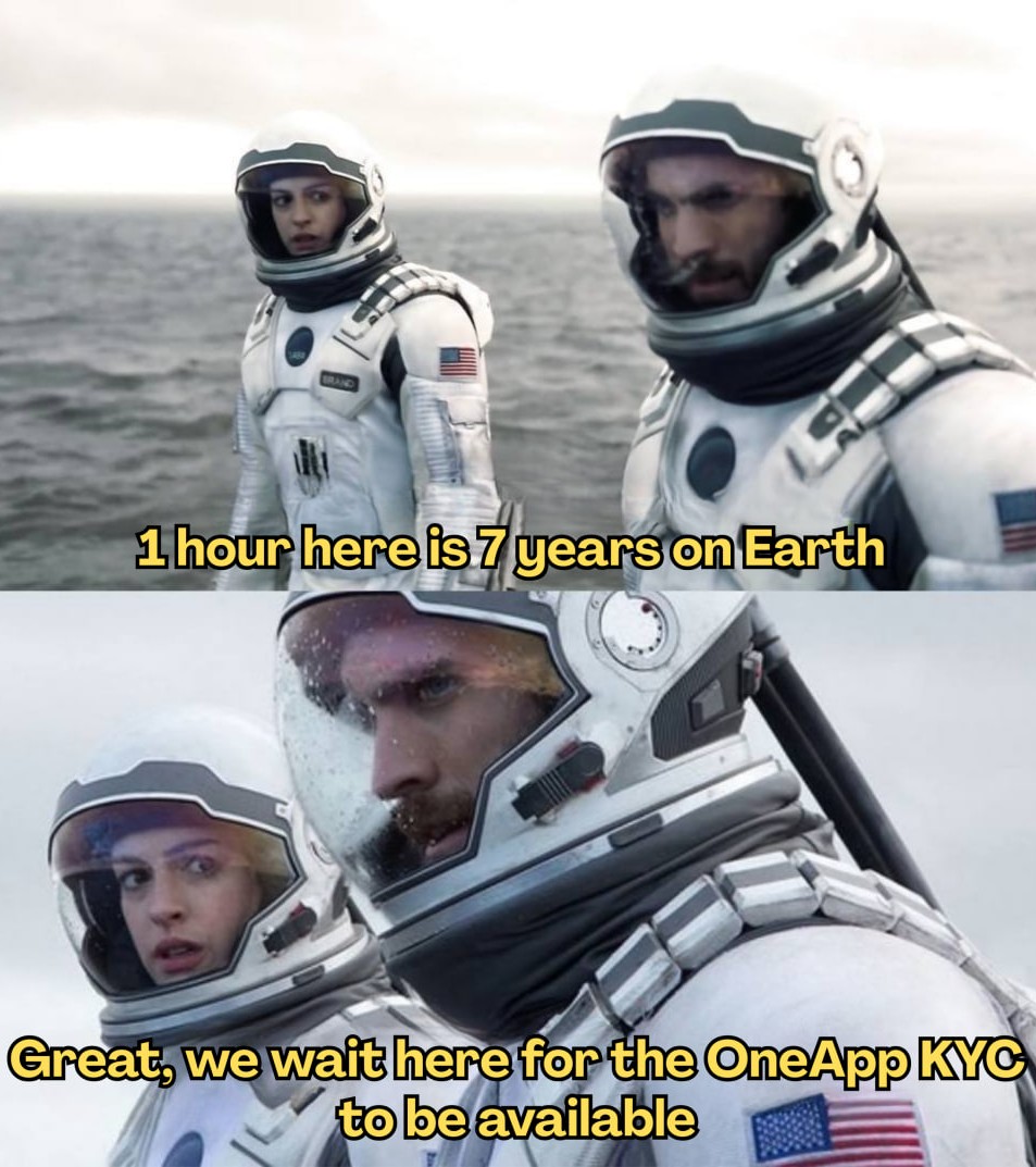 OneAppPlatform's tweet image. Good things are always worth the wait 😌

#OneApp #OneWallet