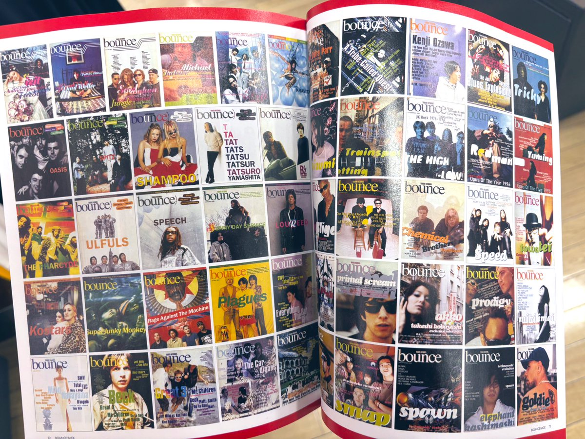 タワレコの『bounce』が今月で500号

オアシス、レディヘ、レッチリ、
好きなアーティストが表紙のときはけっこう家に保存してるかも、これからもお世話になります🙇

過去の表紙を飾ったアーティストたち見てちょっと感慨深い