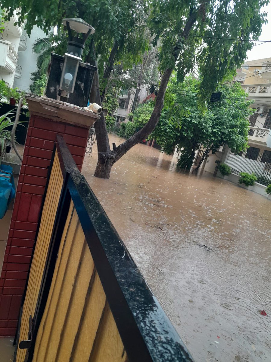 <a href="/amitsethi11/">amit sethi</a> <a href="/RenukaJain6/">Renuka Jain</a> <a href="/narendramodi/">Narendra Modi</a> <a href="/cmohry/">CMO Haryana</a> <a href="/NayabSainiBJP/">Nayab Saini</a> <a href="/MunCorpGurugram/">MCG</a> <a href="/HsvpHaryana/">HSVPHaryana</a> <a href="/OfficialGMDA/">GMDA</a> <a href="/Slrwa1/">SLRWA sushant lok-1</a> <a href="/slrwa/">SLRWA Gurugram</a> <a href="/TOIGurgaon/">TOI Gurgaon</a> <a href="/HTGurgaon/">HT Gurugram</a> 
A block Sushant Lok 1 faces deluge again. Water enters residential buildings. 
Totally apathy from the city administration.