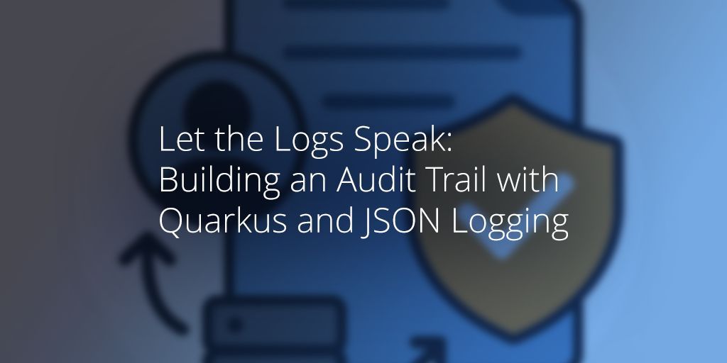 Track every user action in your Java APIs with structured logs, OIDC identity, and zero external tools. Compliance-friendly and beginner-proof.

buff.ly/2Scghsu