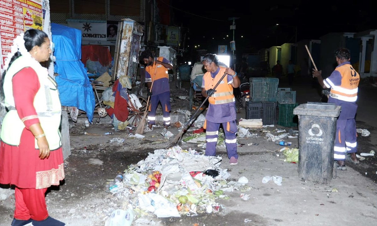 On August 14, 2025, official GCC records showed that in Thiru-Vi-Ka Nagar Zone (VI), of the 1,147 workers allotted, 886 (77.25%) were present and 261 absent.

In Royapuram Zone (V), out of 1,023 staff allocated, 275 were permanent workers (day), eight were permanent night-shift