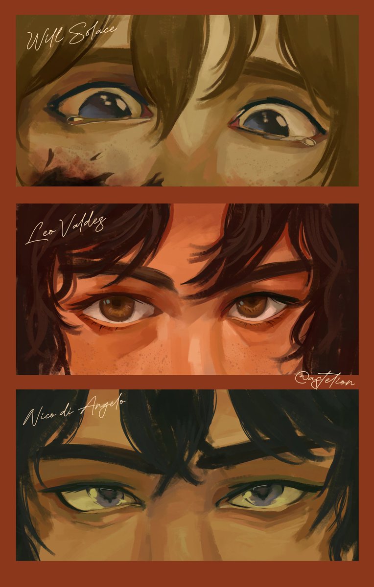 asteli0n's tweet photo. 👁️ 👁️ 
#PercyJackson #solangelo #leovaldez #rkgk #nicodiangelo https://t.co/574vfDZ0Sd