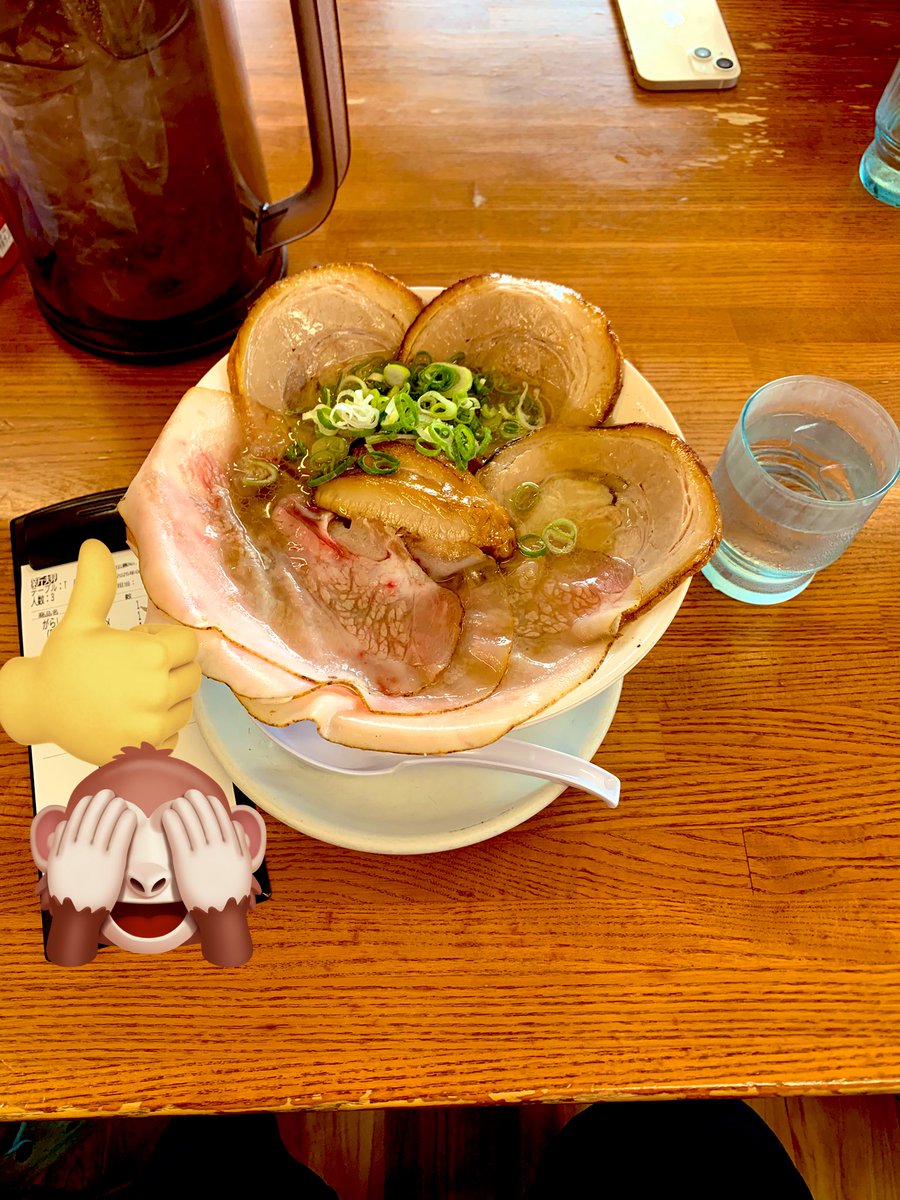 ラーメン悟空
気になっていて、やっと行けました🍜
スープと麺とご飯が良くあいました‼️