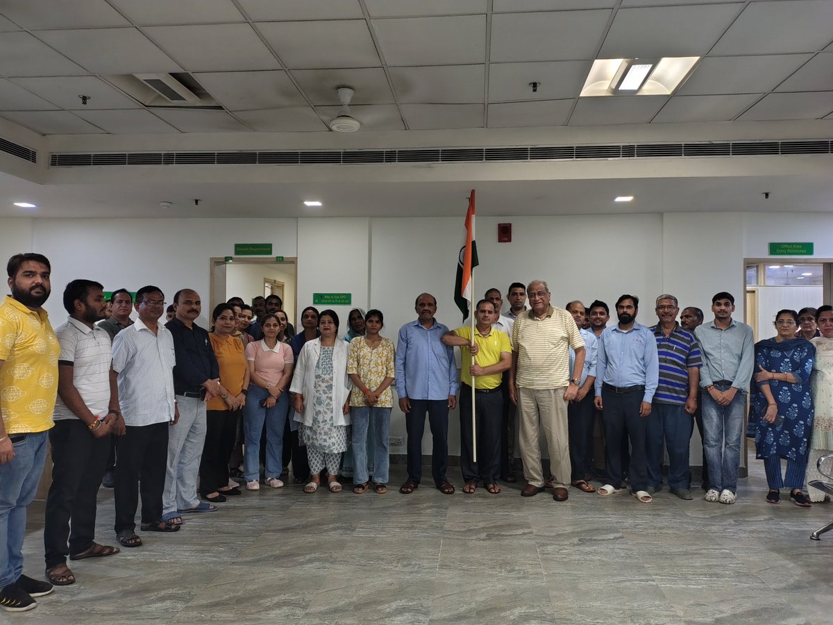 FrLok's tweet photo. The 79th Independence Day was celebrated at Lok Kalyan Samiti. https://t.co/onFXolcpyY
