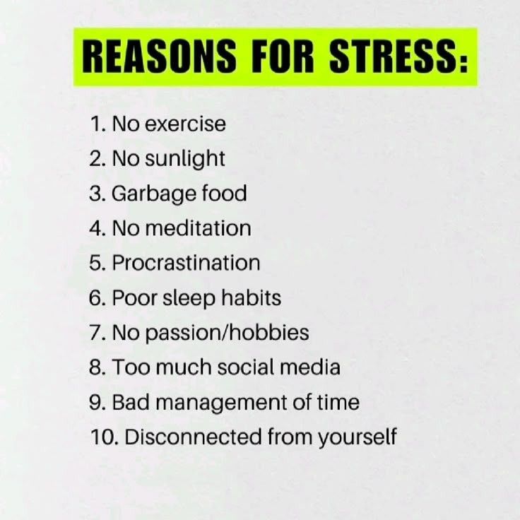 Reasons why you have anxiety &amp; depression.
