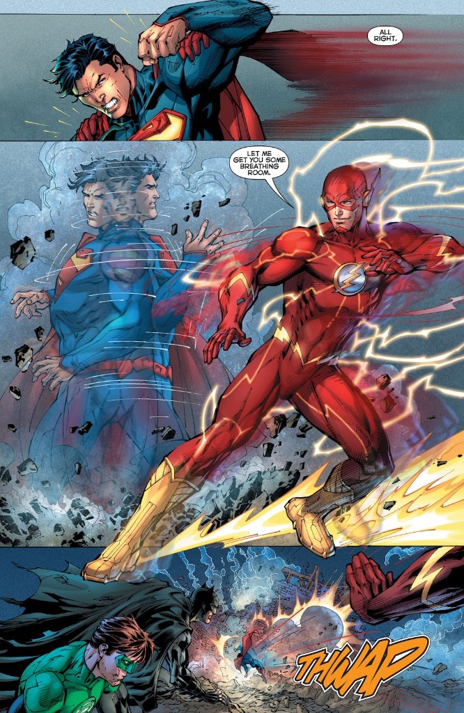 Tofunmi79363's tweet image. This is how Flash vs Superman should always go down