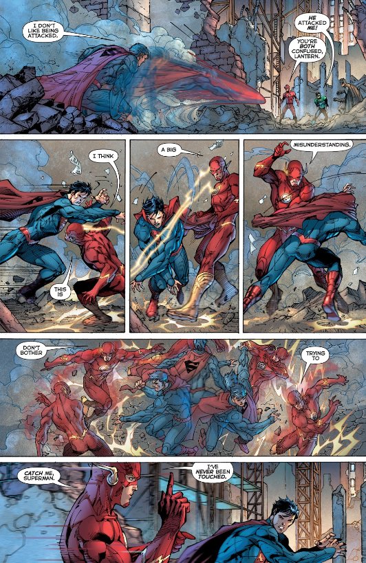 Tofunmi79363's tweet image. This is how Flash vs Superman should always go down