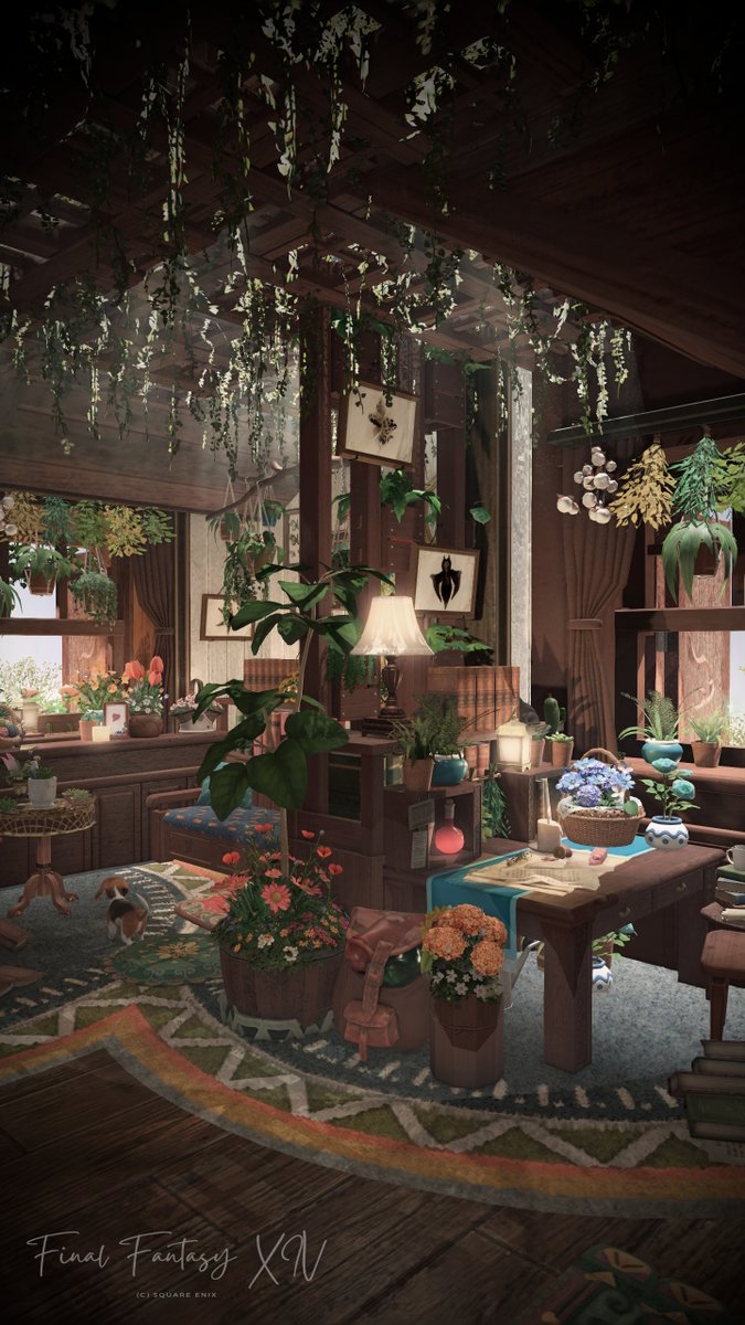 14suisui's tweet image. Sハウスに窓辺作りに行く企画②
今度は小窓３つ作りました
近くに座ると窓がパタンと開きます🪑🪟

公開許可頂いたので訪問撮影ご自由にどうぞ！
家主様がたまに放置してる時があるかもですが気にせずどうぞどの事です👍

🏡ManaDC Masamune Mist 3-16
🏷️#NoraSieHousing
#FF14ハウジング