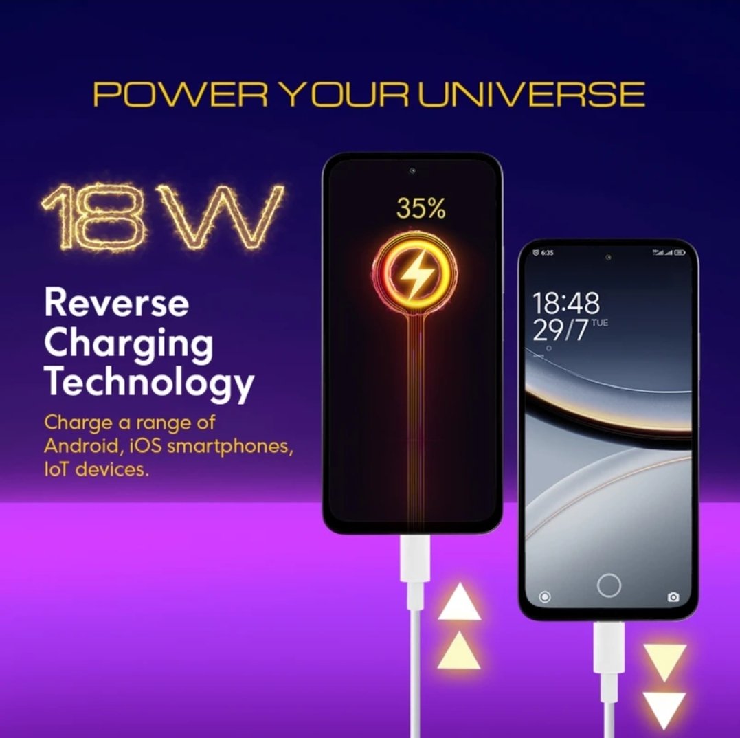 surajsahu032's tweet image. Riddle #3: 18W Reverse Charging Technology 👌

#POCOM7Plus5G 
#MorePowerToYou 
@IndiaPOCO ❤️