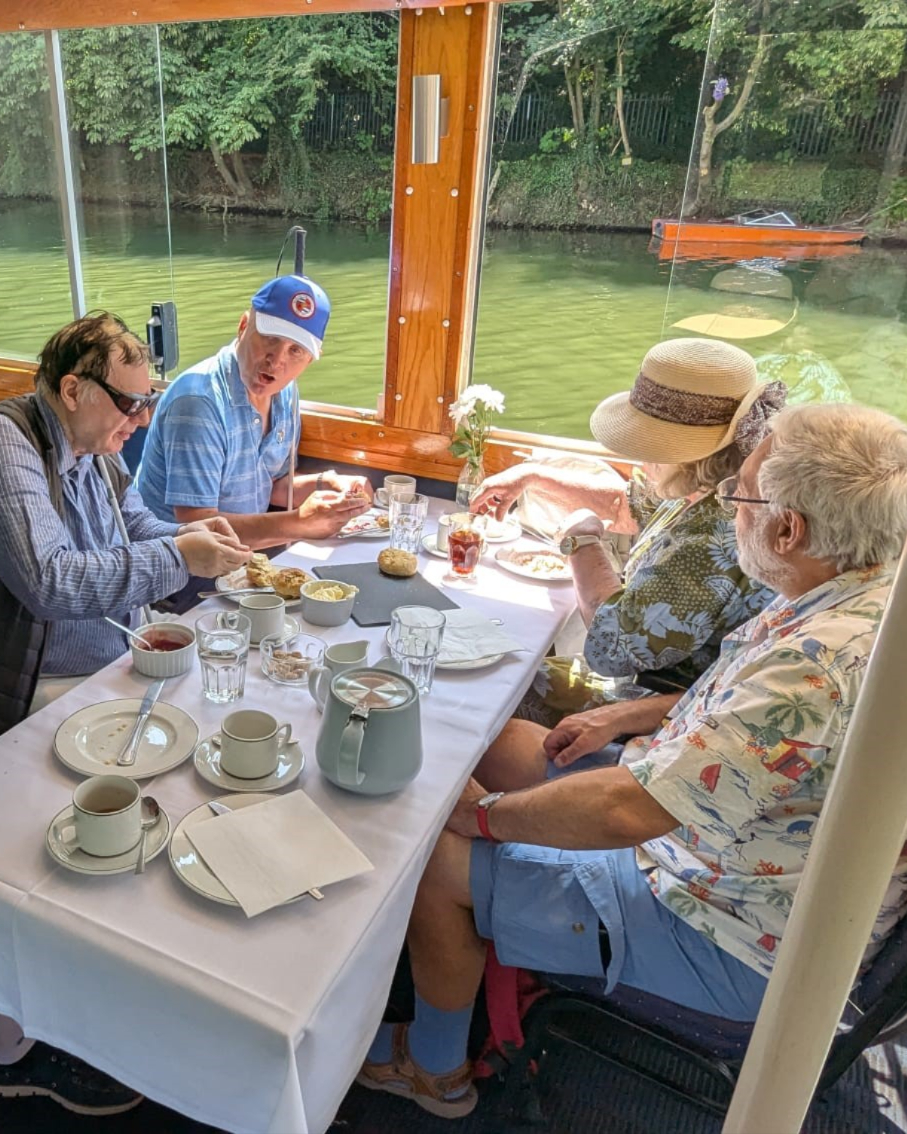 berkshirevision's tweet image. Our summer boat trip was such a fun day out. It gave #Blind &amp;amp; #VisuallyImpaired people the chance to enjoy an activity they might not feel able to do on their own.

With accessible transport and easy boat access, everyone could join in and enjoy a delicious cream tea together.
