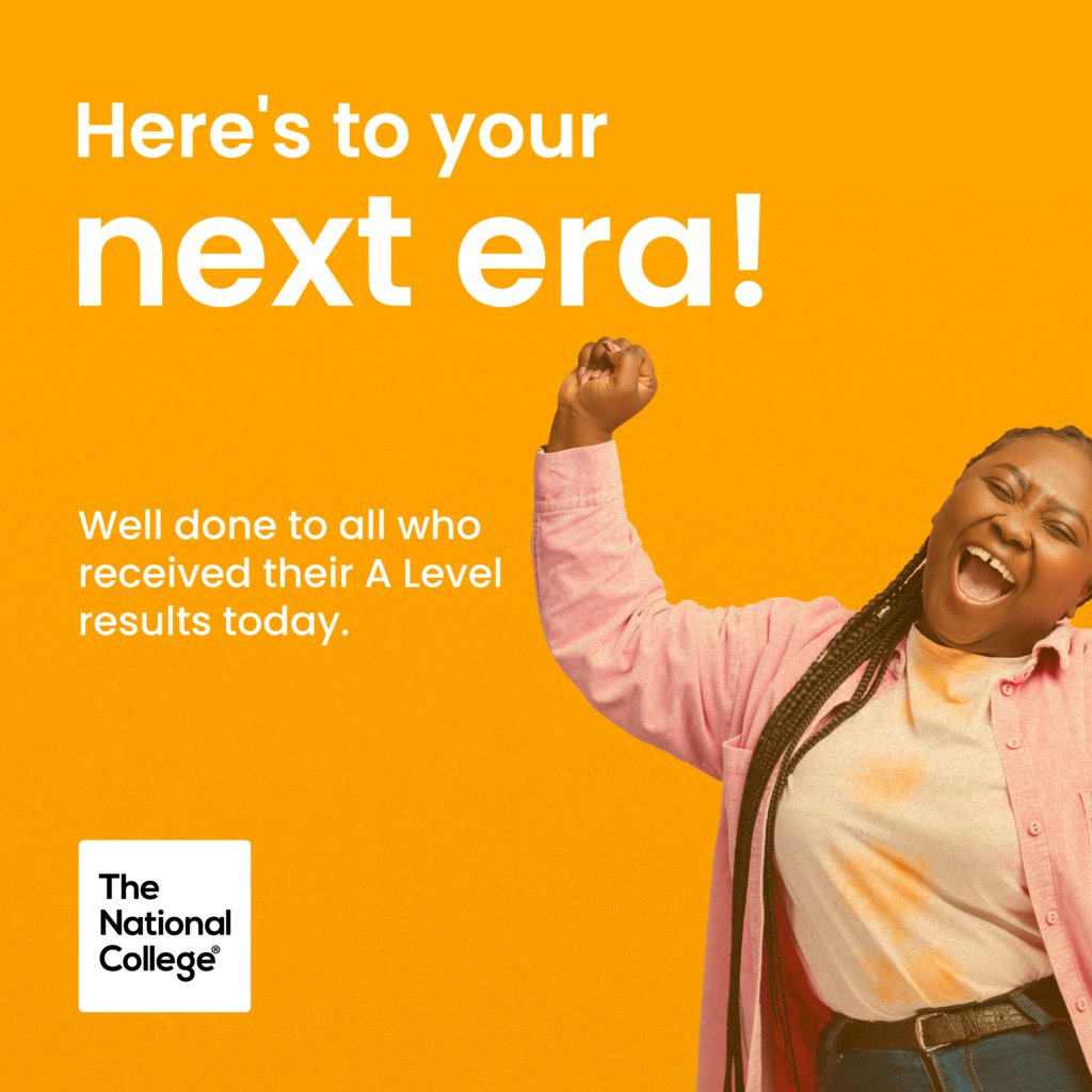 Well done to everyone who received A-Level results today! 👏

Whether today goes better or worse than you hope, be proud of the effort you made and growth you achieved this year. It's time to start your next era....whatever that may bring.

#edutwitter #ALevelResults