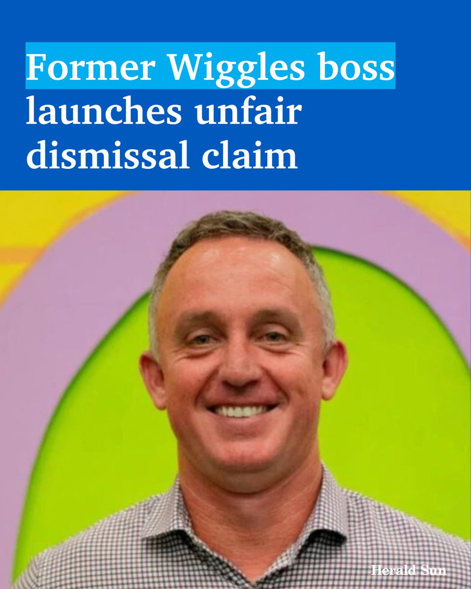 The Wiggles first ever CEO Luke O’Neill has launched Federal Court action against the popular children’s entertainment group, claiming he was unfairly let go from the top job > bit.ly/4mlSA8q