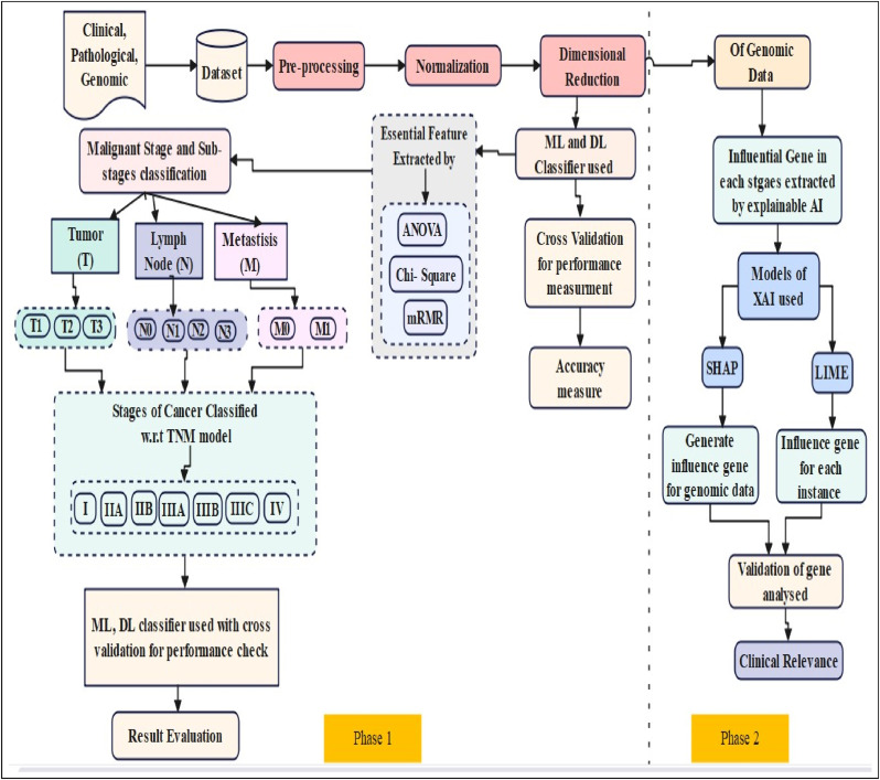 medntdj's tweet image. GeneXAI: Influential gene identification for breast cancer stages using XAI-based multi-modal framework sciencedirect.com/science/articl… #Explainable artificial intelligence #Cancer Stage classification #Lymph node #Metastasis #Deep learning #Tumor #Chi-square #MedTwitter #scicomm #MedEd