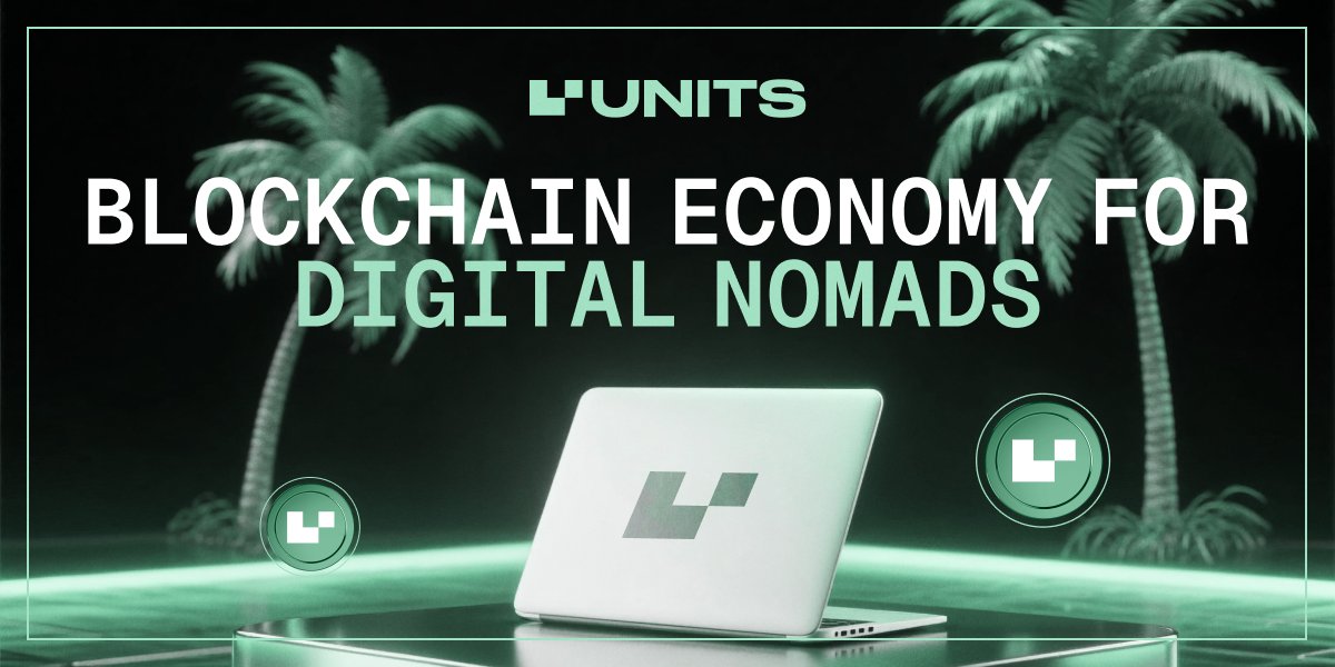 🚀  New Article: Borderless Economies for Digital Nomads 🌍

From Bali to Berlin — and everywhere in between!✈️ Digital nomads, meet your new economic passport -Units.Network

Discover how Units is powering borderless, resilient micro-economies for a truly mobile workforce 👀👇