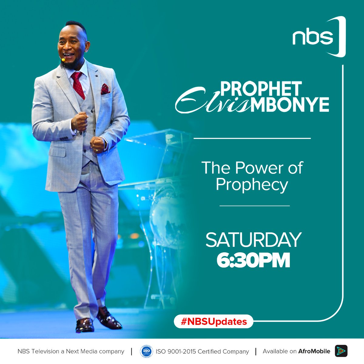 NBS Television (@nbstv) on Twitter photo Tomorrow at 6:30 PM, The Power of Prophecy with <a href="/Prophet_elvis/">Prophet Elvis Mbonye</a> will bring a timely word for your season. Donβt miss the chance to receive guidance that lifts your faith.
#ProphetElvisMbonye #NBSUpdates Tomorrow at 6:30 PM, The Power of Prophecy with <a href="/Prophet_elvis/">Prophet Elvis Mbonye</a> will bring a timely word for your season. Donβt miss the chance to receive guidance that lifts your faith.
#ProphetElvisMbonye #NBSUpdates