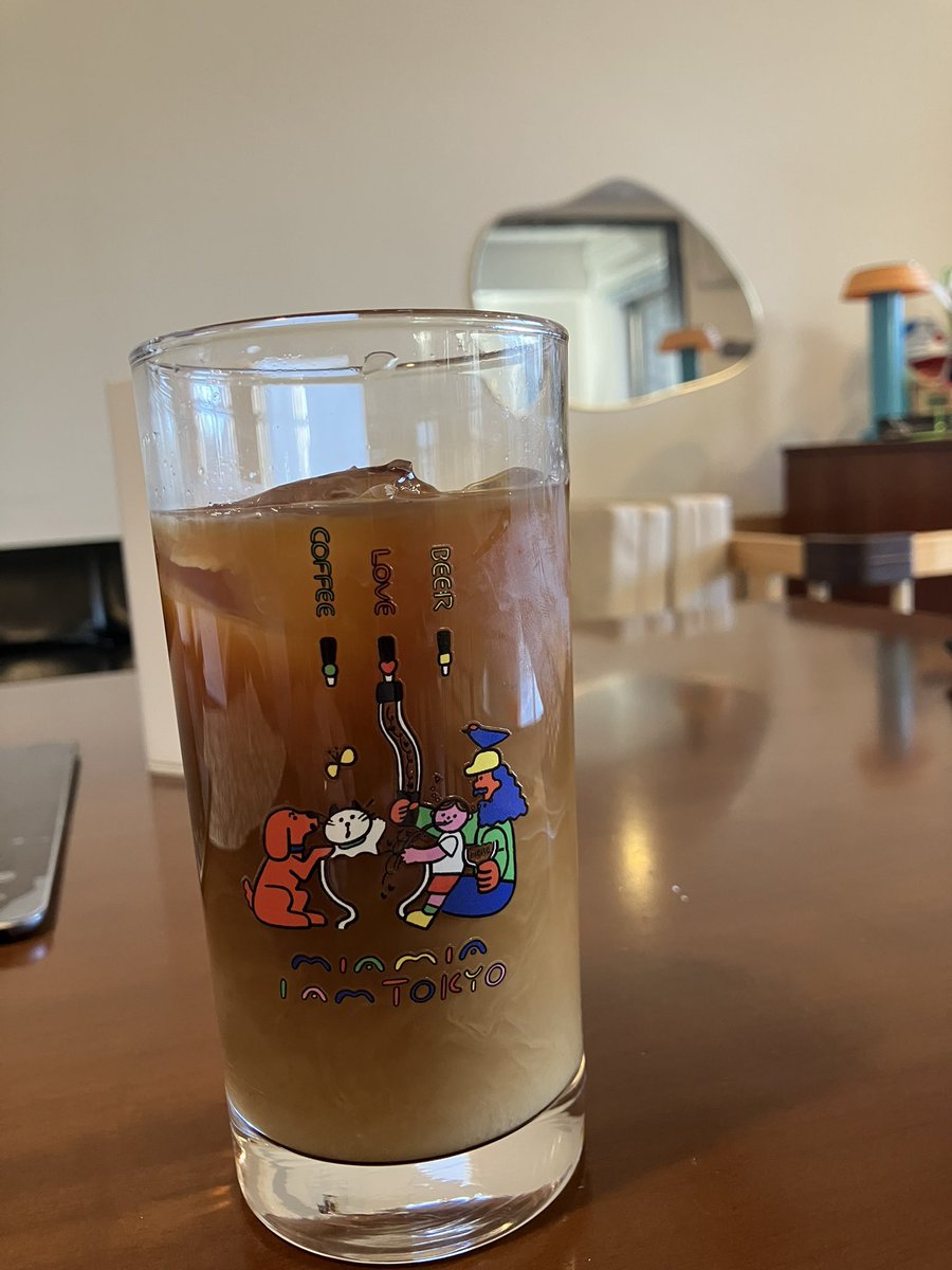 miamiaのグラス可愛い😍