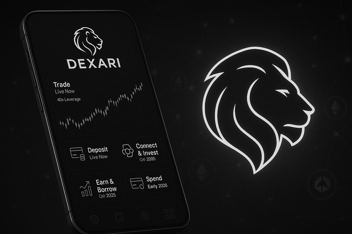 𝗪𝗵𝘆 𝗪𝗲’𝗿𝗲 𝗛𝘆𝗽𝗲𝗱 𝗳𝗼𝗿 𝘁𝗵𝗲 𝗙𝘂𝘁𝘂𝗿𝗲

<a href="/DexariDotCom/">Dexari</a> is our spot and perps trading home. Its roadmap with app connections, token buys, yields, loans, and card spending keeps us ahead of the game. Let’s break down what’s next 

🪡🧵