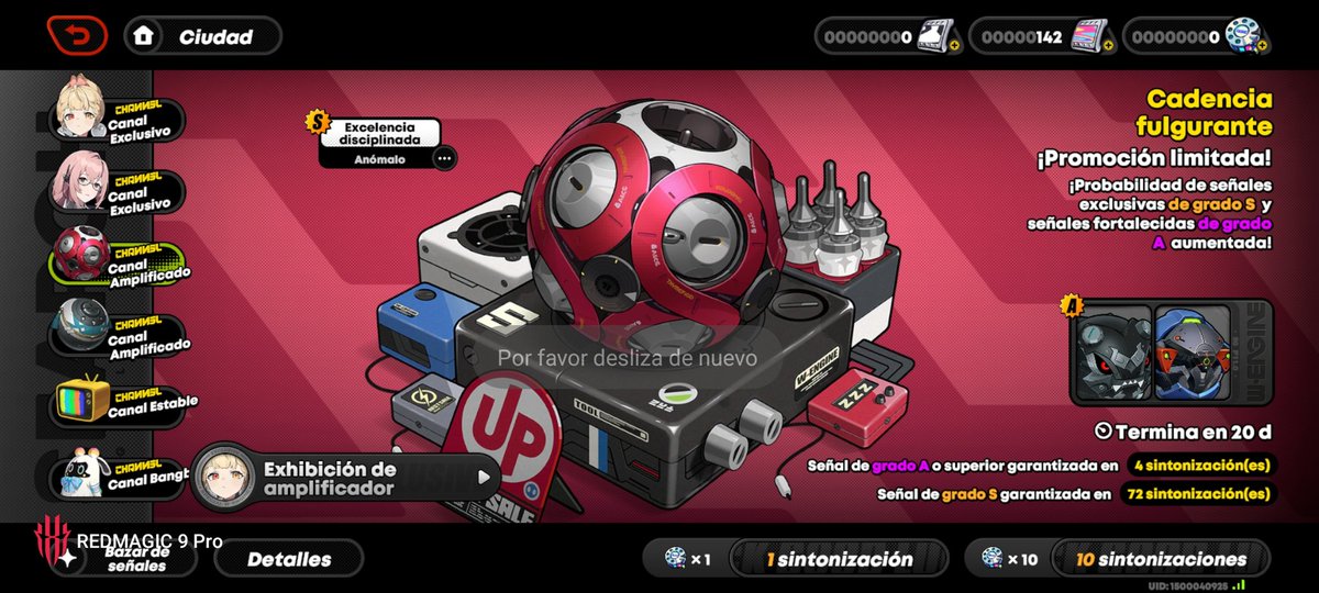 Someday my EU 1500040925 account would look like this post and no like this...
How I can lose a weapon pity?

#zzz #ZenlessZoneZero