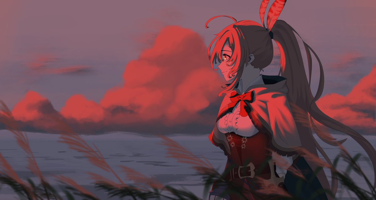 ayayaki_'s tweet image. It&apos;s nice to take a break once in a while.

 #drawMEI
