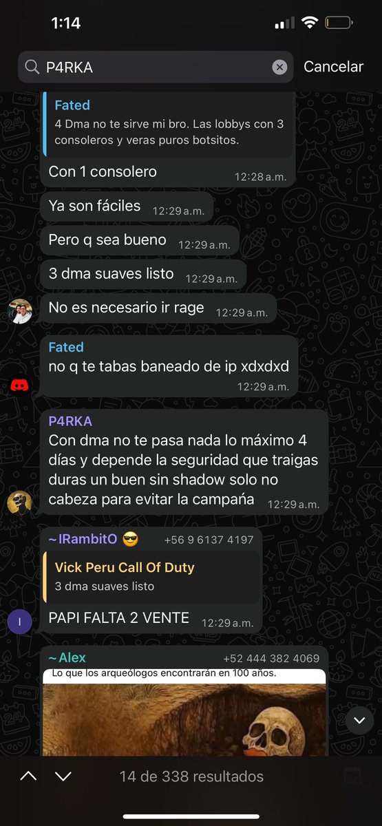 Abro hilo y denuncio a un streamer de warzone, se llama z Parka líder del clan Essy, el cual también participa en torneos y tengo pruebas de que usa DMA <a href="/TaisonTV/">Taison TV</a> <a href="/Galgo96ESP/">Alex Iglesias</a> <a href="/PhoenixArenaGG/">PhoenixArenaGaming</a> #warzone