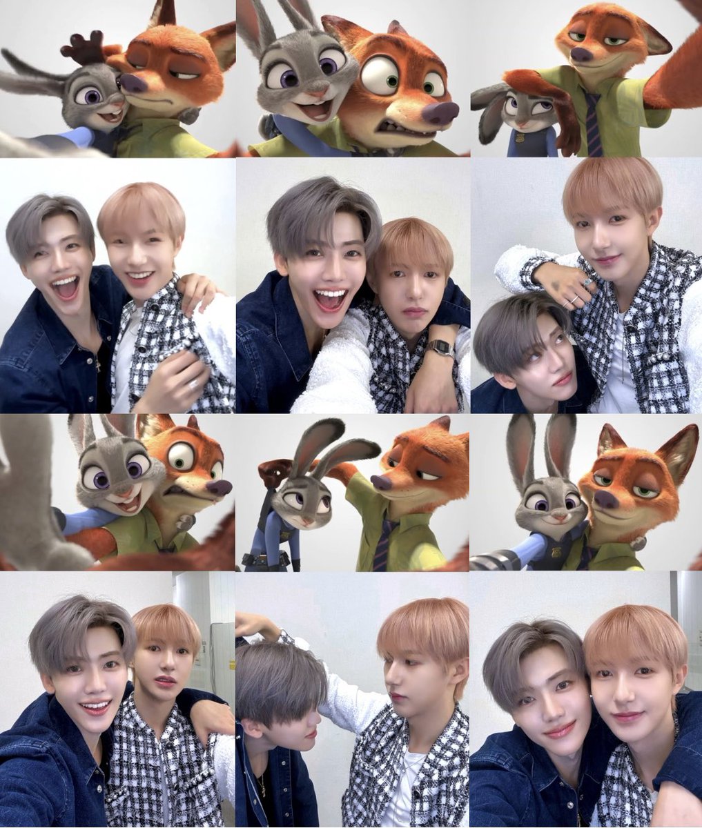 nanajmcart's tweet photo. our nick and judy 🐰🤍🦊 https://t.co/hTm8pqT5nG