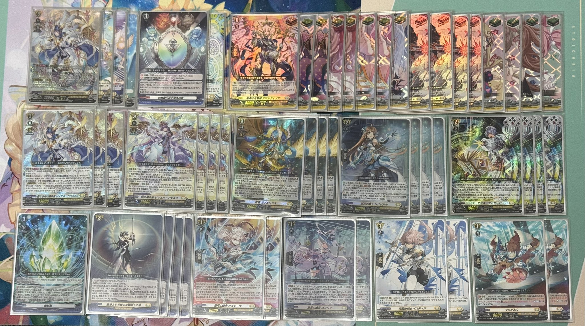 ヴァンガード 竜魂鳴導 リィエル＝ドラコニス デッキ ガチ構築