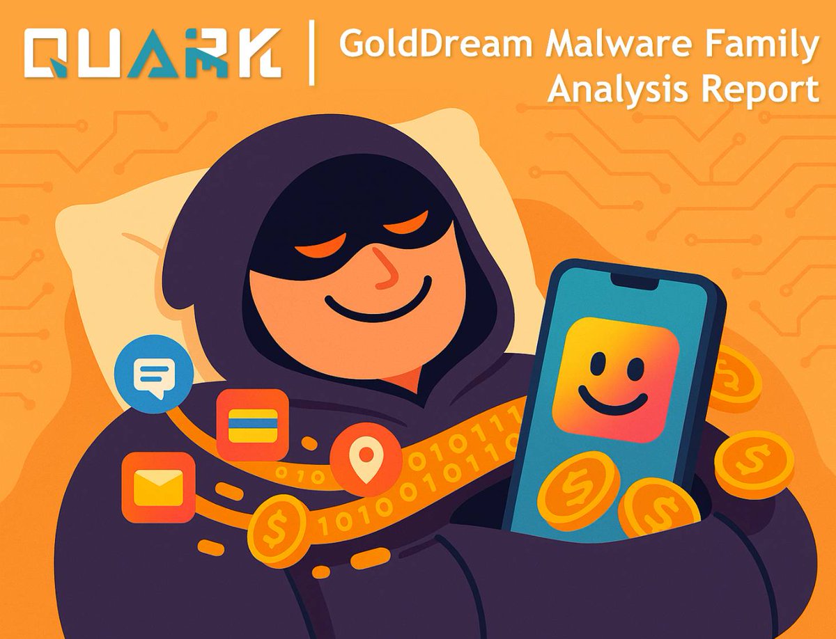quarkengine's tweet image. 🎉 4 new rules added and 233 rules updated for the #GoldDream malware family. We're moving toward practical, powerful tools — thanks for your continued support!
🙏 Thanks to @haeter525 !
🔗 Report: reurl.cc/VWzARY