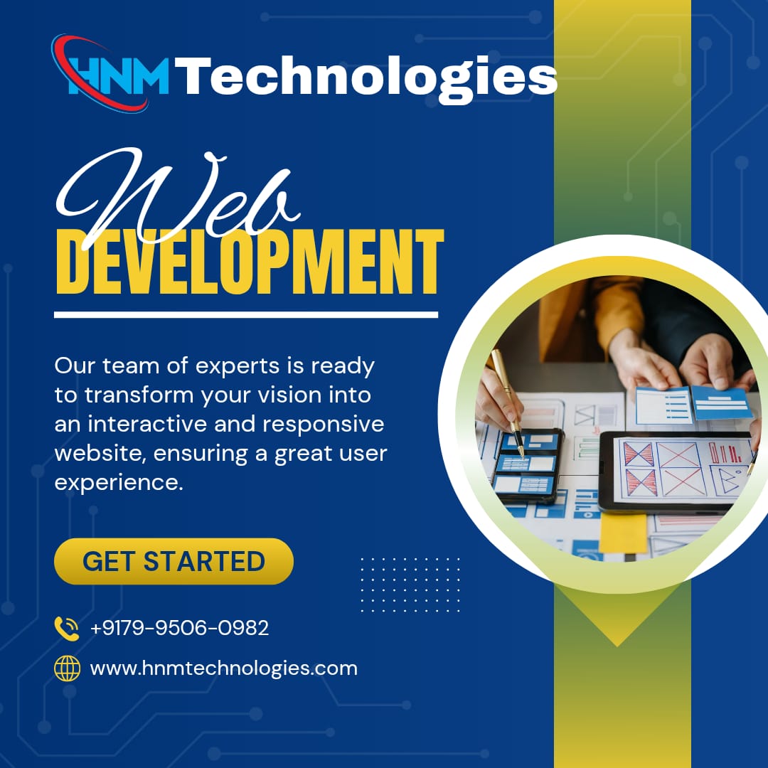 hnmtechnologies's tweet image. Empower Your Business with a Powerful Online Presence
📞 Call us today: +91-7995060982
🌐 Visit: hnmtechnologies.com
📧 Email: info@hnmtechnologies.com
#WebDevelopment #HNMTech #CustomWebSolutions #ERPDevelopment #StartupSupport #DigitalTransformation #HNMTechnologies