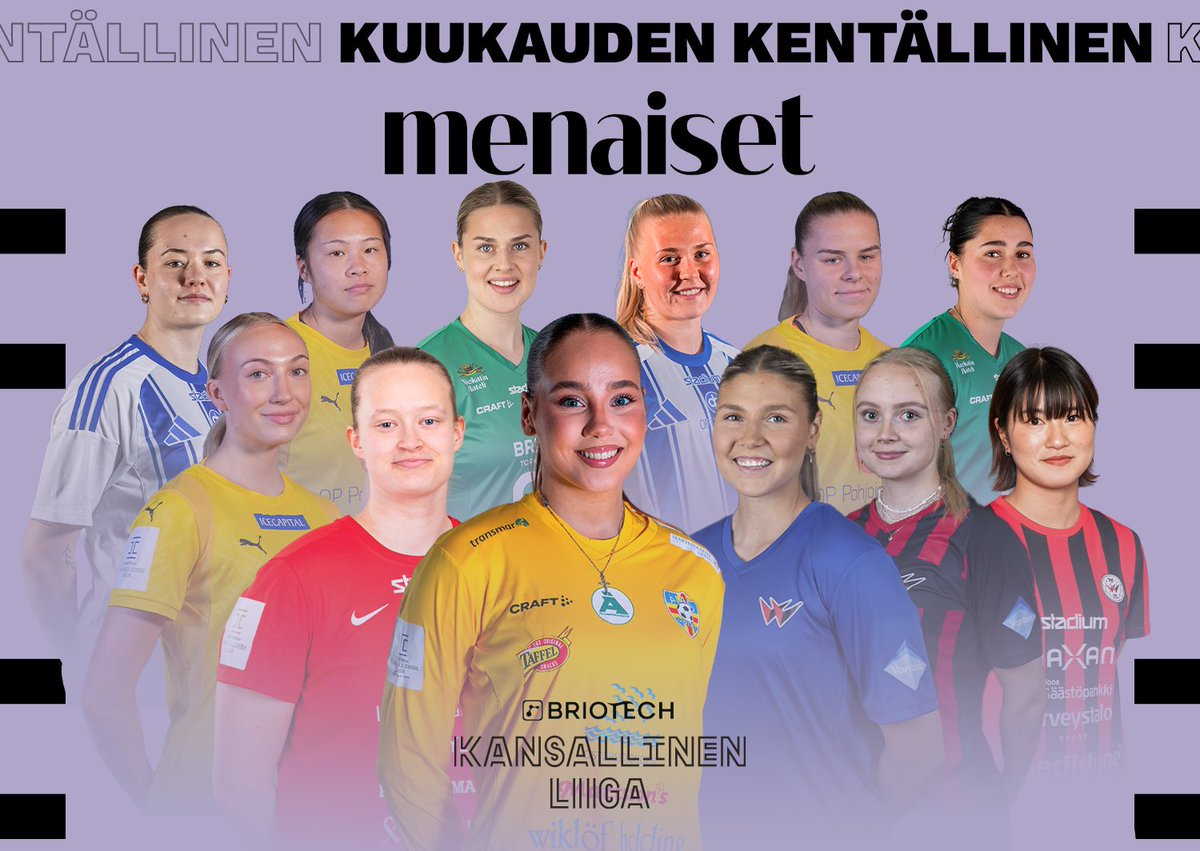 Me Naiset Kuukauden kentällinen -äänestys!

Heinäkuun Me Naiset -kentällisen äänestys on nyt auki.

Pääset antamaan äänesi: osallistu.palloliitto.fi/me-naiset-kuuk…

Hyökkääjää äänestettyäsi järjestelmä kysyy yhteystietosi ja jatkuu sitten keskikenttäpelaajaan jne.

Äänestysaikaa on sunnuntaihin