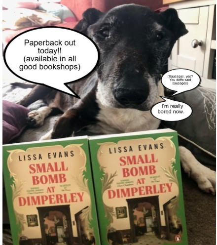 Lissa Evans (@lissakevans) on Twitter photo 