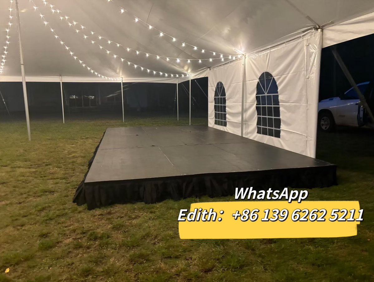 EdithQian's tweet image. Under the stars, we built our own little world ✨
Solid floors beneath our feet, a dreamy party tent above 🎪
Music, laughter, and lights intertwining — tonight, our story is just beginning 💃🕺
#PartyVibes #OutdoorParty #TentParty #UnderTheStars