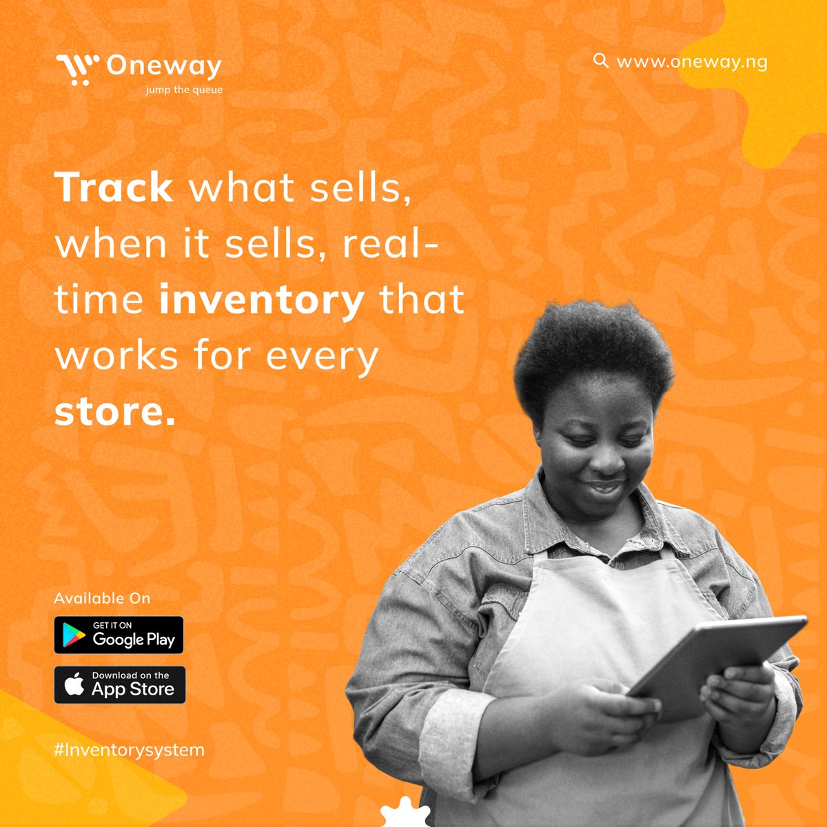 tryoneway_'s tweet photo. Ever run out of bestsellers without realizing it? 

With Oneway’s real-time inventory, you always know what’s selling, when it’s selling, so you can restock before it’s too late. Smart tracking for every store, big or small.

Because your shelves should work as hard as you do!! https://t.co/TTmMOpUqQ3