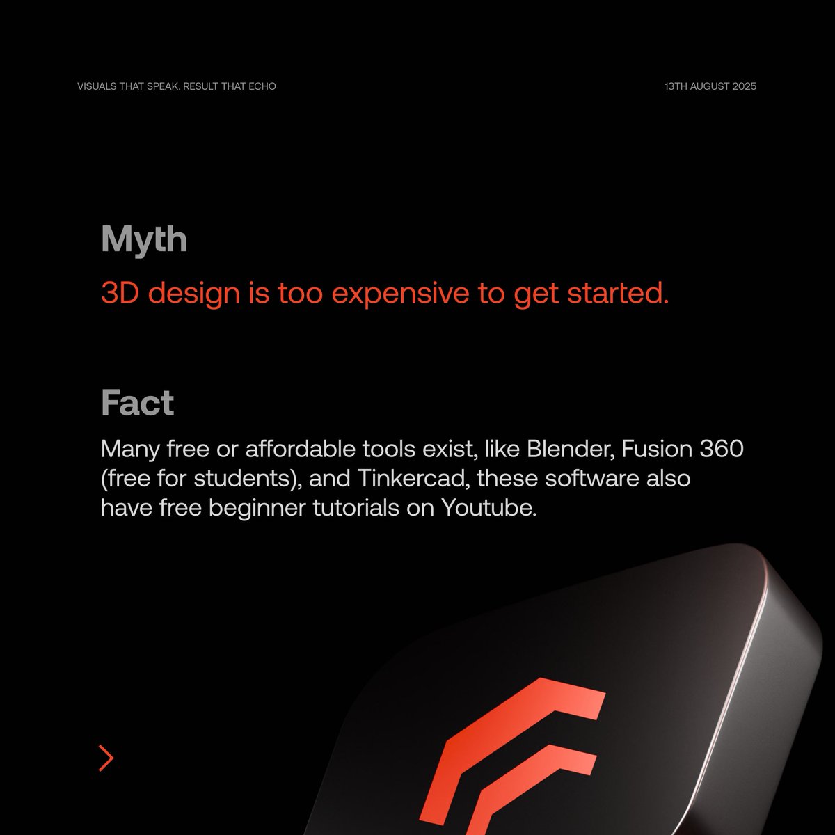 3D isn't magic it's mastery.
Let's bust the myths and reveal the facts behind stunning renders.
•
