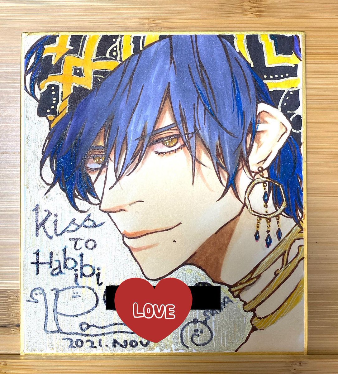 9月1日発売コミックス #嘘憑きキツネツキ
ホーリンさんでのご購入でミニ色紙プレゼントフェア!
サンプルに過去の色紙をアップするぜ!
最初の3枚は #ハビービーにくちづけを の時のプレゼント企画です☺️4枚目は書店さんでのプレ企画のデカい色紙。