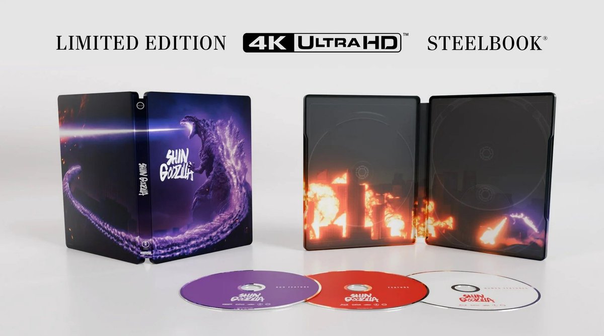 シン・ゴジラ Ultra 4K HD 特別版 Blu-ray Blu-ray同梱4枚組 映画 