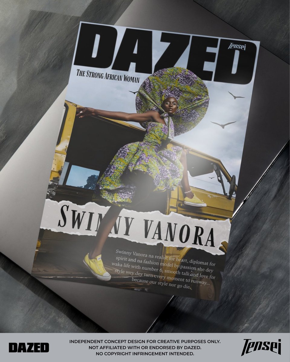 bigworldtensei's tweet photo. Best time to work? Midnight 🦉
INDEPENDENT CONCEPT DESIGN FOR @Dazed just a creative exploration, not affiliated. #Tarius5daysChallenge #Africafashion lol peep the Pidgin.
Image Credit:@swinny_vanora https://t.co/QE6gcXrGS9
