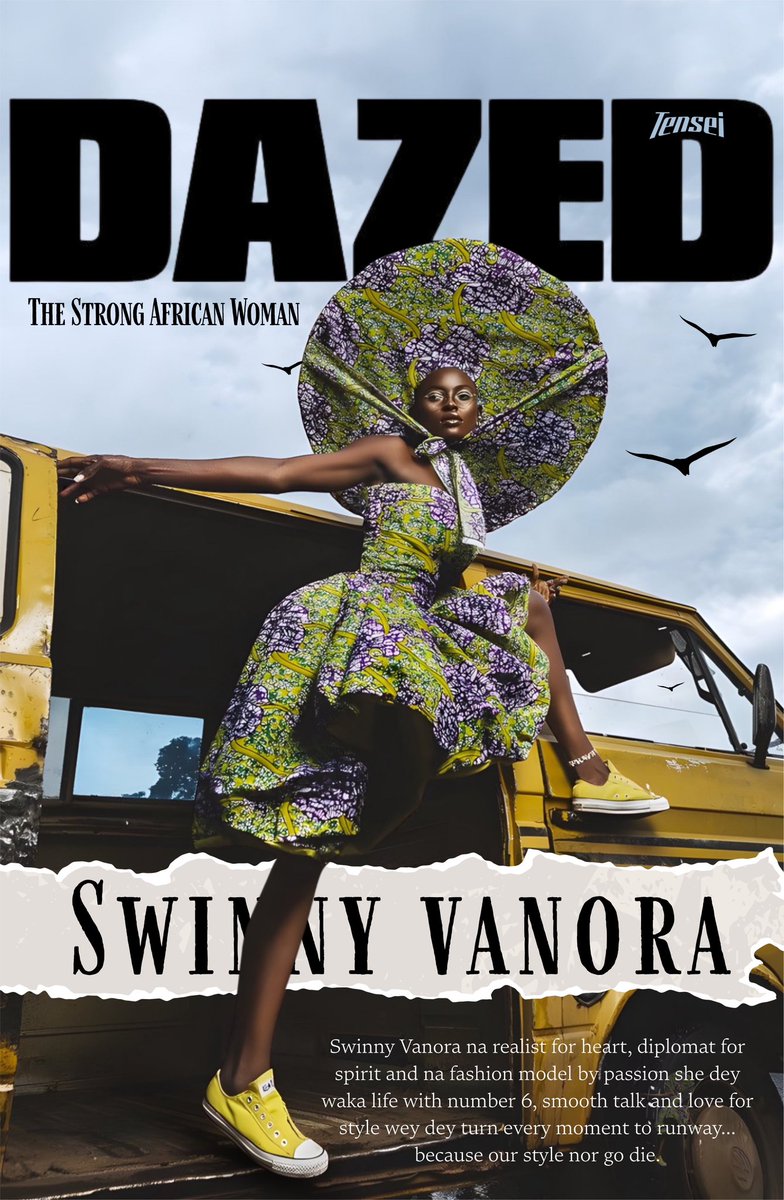 bigworldtensei's tweet photo. Best time to work? Midnight 🦉
INDEPENDENT CONCEPT DESIGN FOR @Dazed just a creative exploration, not affiliated. #Tarius5daysChallenge #Africafashion lol peep the Pidgin.
Image Credit:@swinny_vanora https://t.co/QE6gcXrGS9