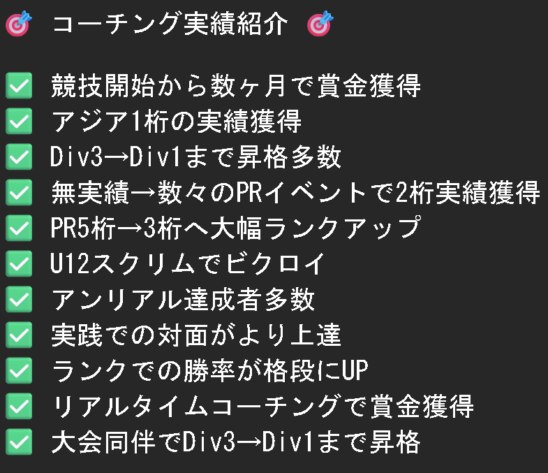 ellbe4fv's tweet photo. 8/14(木) コーチング再START🔥

"1年続けて培ったトップクラスのコーチング力と実績"

🎯小学生〜社会人までOK
🎮コーチングもしくは大会同伴
🌟初回体験は期間限定50％OFF！

料金やどこまで上達できるかが気になる方、少しでも興味があればDMにて相談お待ちしてます

#フォートナイト募集 #Fortnite https://t.co/GKiPPGppfN