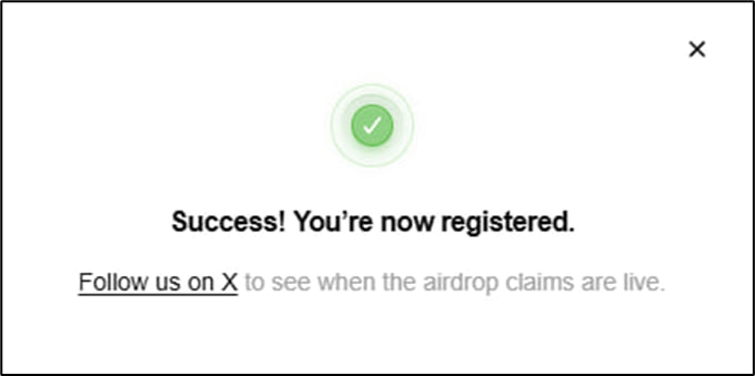 드디어 <a href="/theblessnetwork/">Bless</a> 에어드랍 진행? 지갑주소 등록하기

그동안 열심히 채굴했던 <a href="/theblessnetwork/">Bless</a> 의 에어드랍을 위한 지갑 등록페이지가 오픈되었습니다. 에드작 함께 진행했던 분들은 지갑 연결등록 꼭 해두세요

- 기간 : 8/20 03:00KST 
- OKX 지갑 등록시 5% 보너스 지급
- OKX 지갑 설치