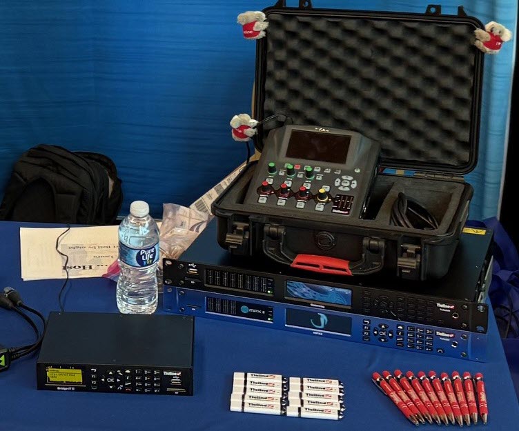 Tieline's tweet photo. Thanks to everyone who visited our booth at the Nebraska Broadcasters Association show this week, it was great to catch up and share the latest tech info. #Tieline was with #BSW, #SAS and #DNAV. #NebraskaBroadcasters #broadcast #radio https://t.co/W5WTp90o7o