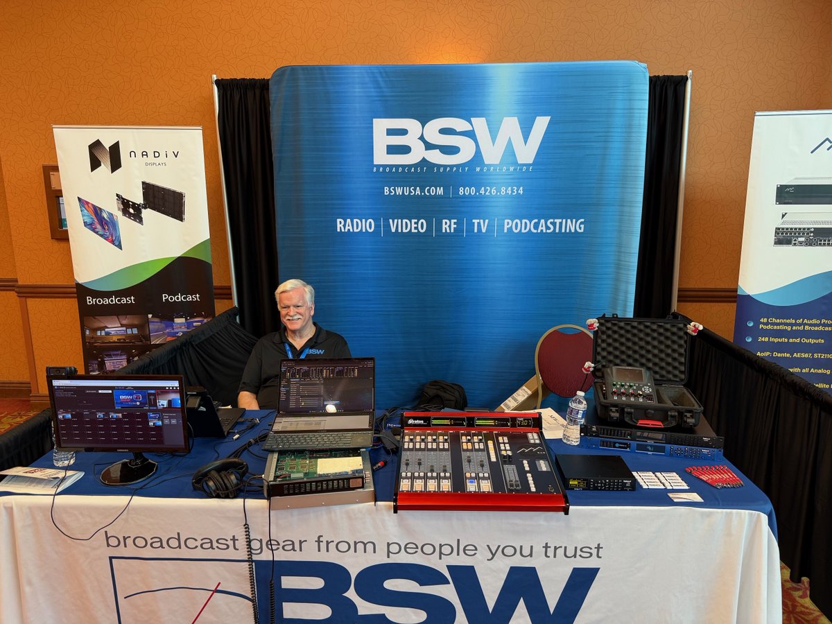 Tieline's tweet photo. Thanks to everyone who visited our booth at the Nebraska Broadcasters Association show this week, it was great to catch up and share the latest tech info. #Tieline was with #BSW, #SAS and #DNAV. #NebraskaBroadcasters #broadcast #radio https://t.co/W5WTp90o7o