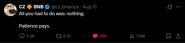 JohnTranFx's tweet photo. Do nothing and be patient for the launch of Binance AI Platform - #BINITE https://t.co/D6tEuPN6et