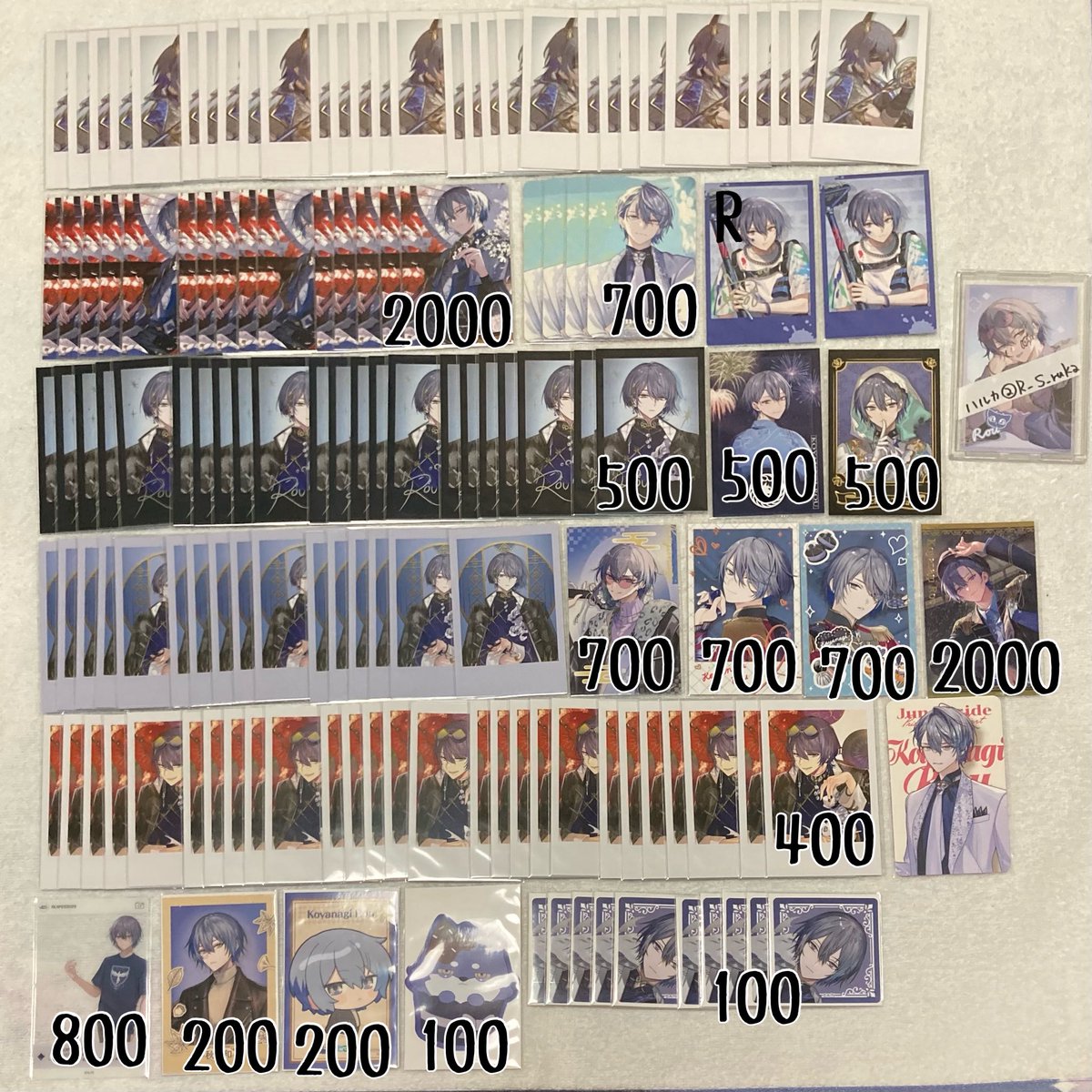 R_S_ruka's tweet photo. 【譲渡交換】にじさんじ チェキ 花火大会 ハロウィン バレンタイン 

譲
画像参照(1~5枚目)

求
記載額+送料(無記載定価)

・Rの譲渡は同種Nも同数含めてのお譲り

最優先のものや、含まれてない場合辞退するお品物等記載の上お声かけ頂けますと幸いです。

お気軽にお声かけくださいませ。 https://t.co/cvEdvYNDWP