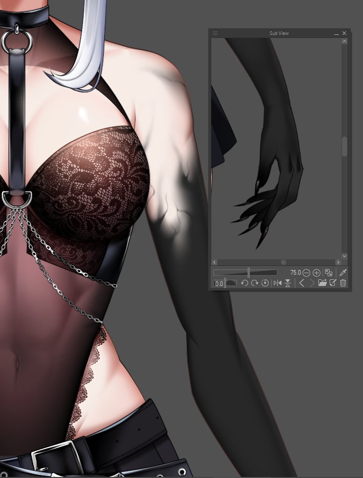 Vtuber Model WIP🖤🥀

Don't let the corruption take you~